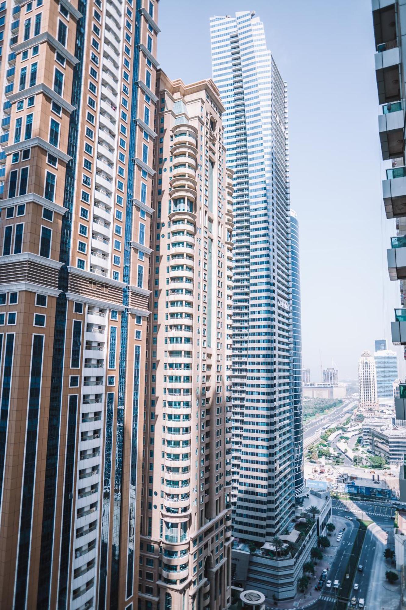 Gorgeous City And Sea Views From A High-Rise Suite Dubaj Exteriér fotografie